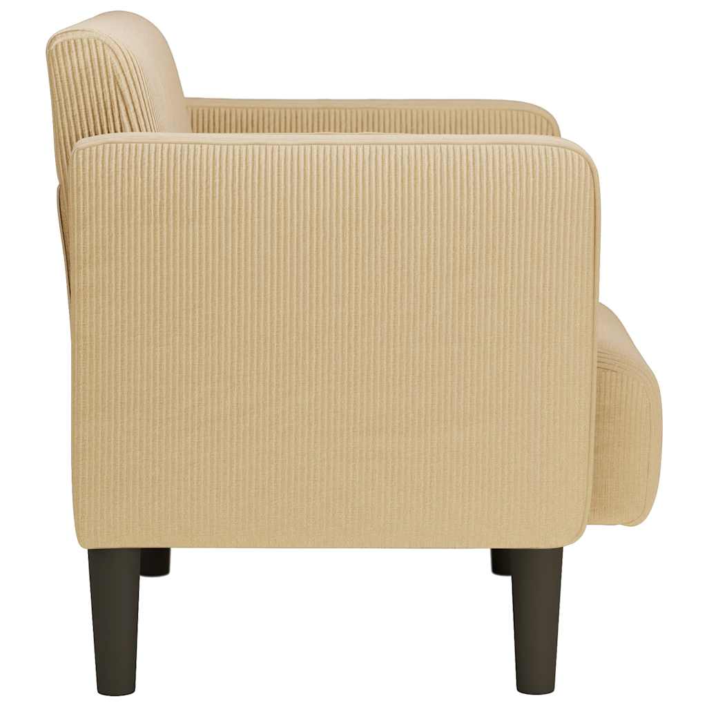 Canapea scaun cu cotiere verde deschis gri 54 cm țesătură velur GartenMobel Dekor