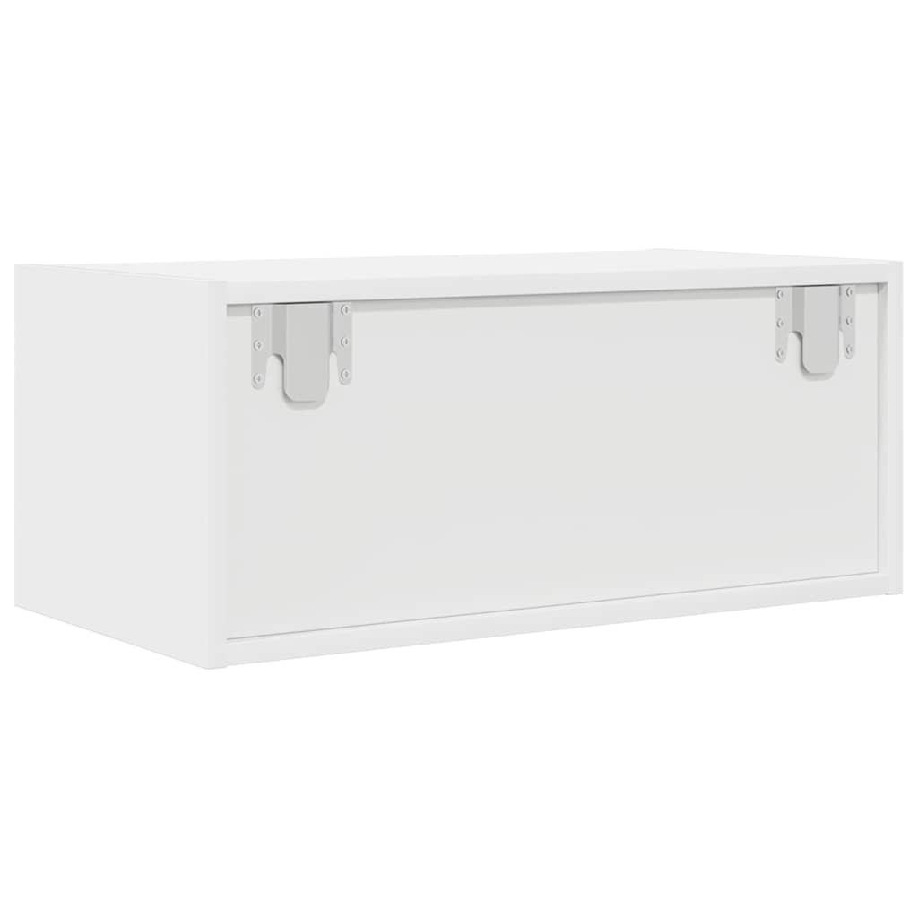 Comodă TV, alb, 60x31x25,5 cm, lemn prelucrat GartenMobel Dekor