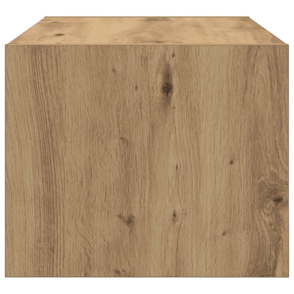 Dulap TV Artisan Stejar 60x31x25,5 cm Lemn prelucrat GartenMobel Dekor