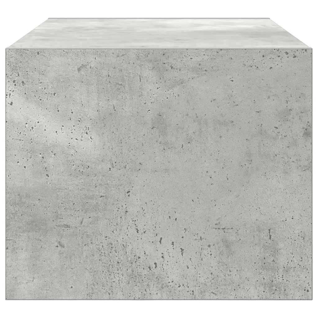 Dulap TV Beton Gri 60x31x25,5 cm Lemn prelucrat GartenMobel Dekor