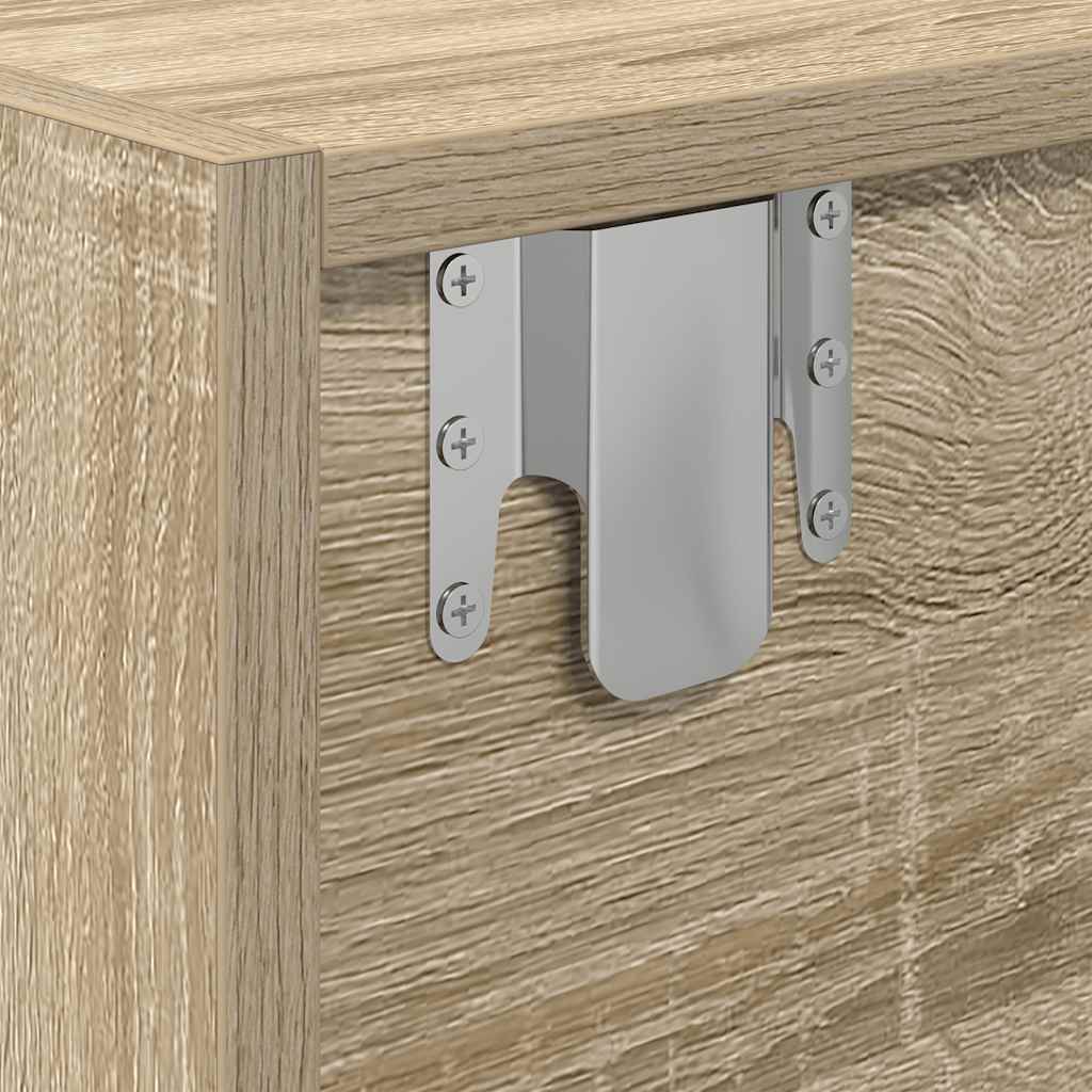 Dulap TV Stejar Sonoma 60x31x25,5 cm Lemn prelucrat GartenMobel Dekor
