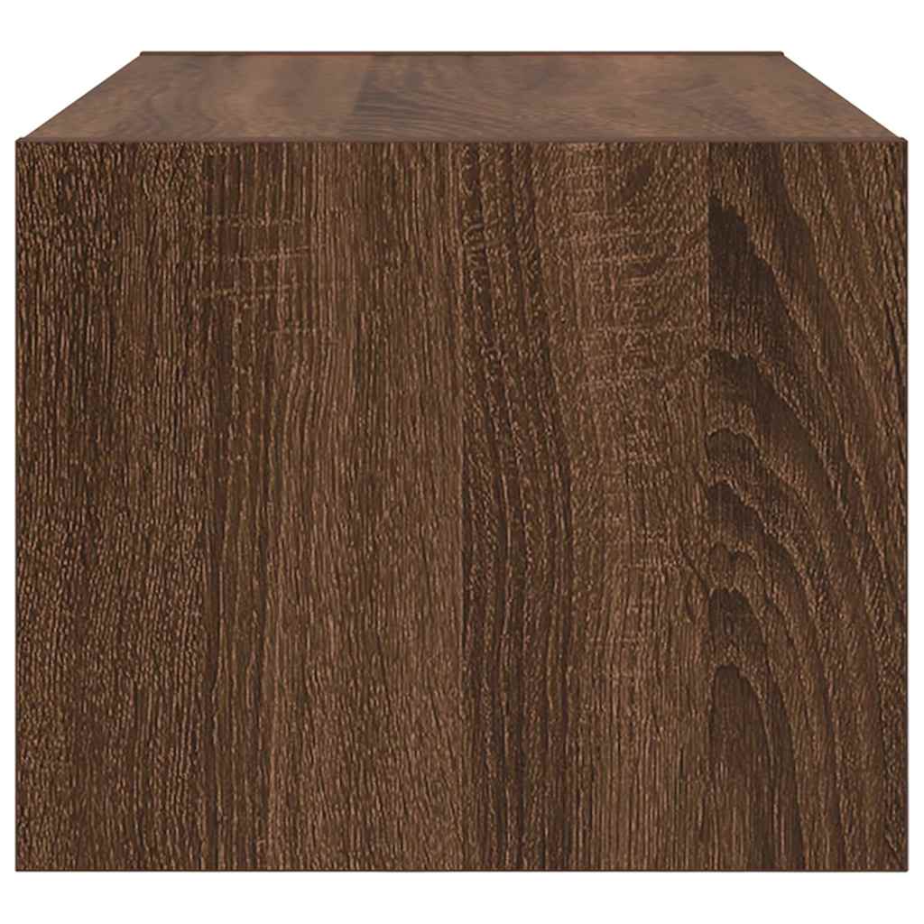 Dulap TV Stejar maro 60x31x25,5 cm Lemn prelucrat GartenMobel Dekor