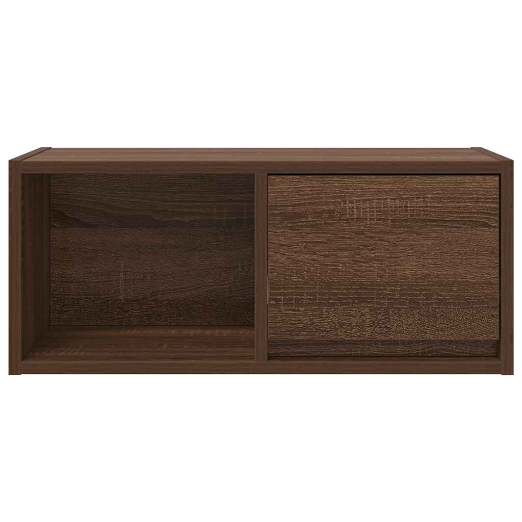 Dulap TV Stejar maro 60x31x25,5 cm Lemn prelucrat GartenMobel Dekor