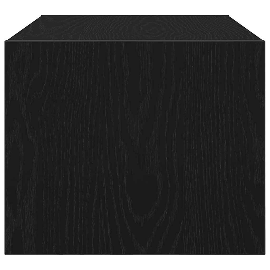 Dulap TV Stejar negru 60x31x25,5 cm Lemn prelucrat GartenMobel Dekor