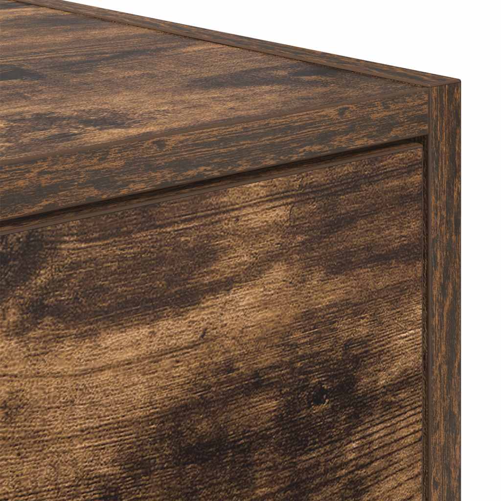 Dulap TV stejar afumat 60x31x25,5 cm din lemn de prelucrare GartenMobel Dekor