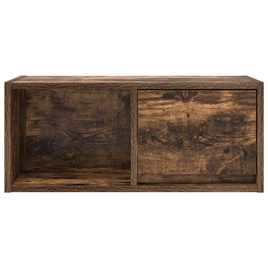 Dulap TV stejar afumat 60x31x25,5 cm din lemn de prelucrare GartenMobel Dekor