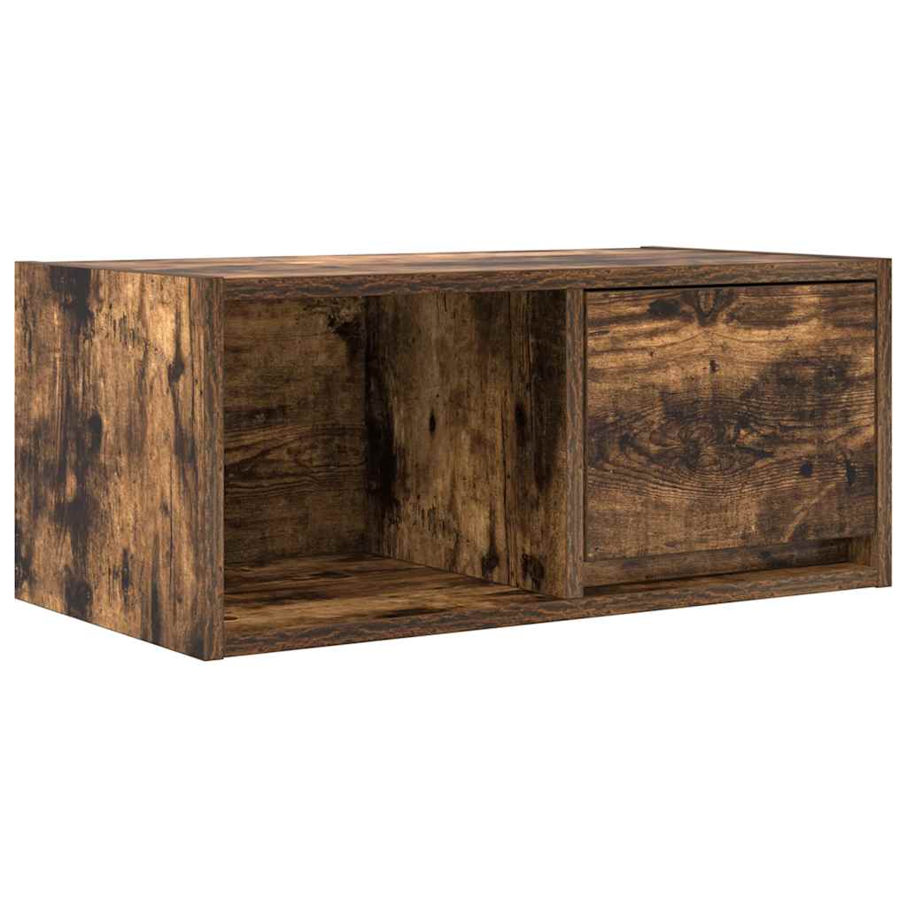 Dulap TV stejar afumat 60x31x25,5 cm din lemn de prelucrare GartenMobel Dekor