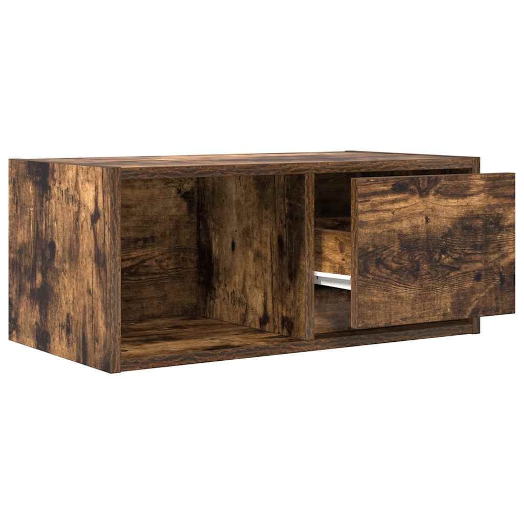 Dulap TV stejar afumat 60x31x25,5 cm din lemn de prelucrare GartenMobel Dekor