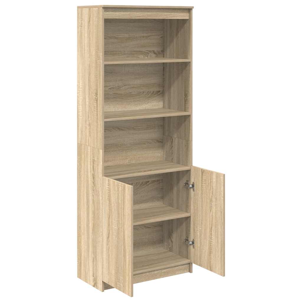Dulap înalt, stejar sonoma, 70x35x180 cm, lemn prelucrat GartenMobel Dekor
