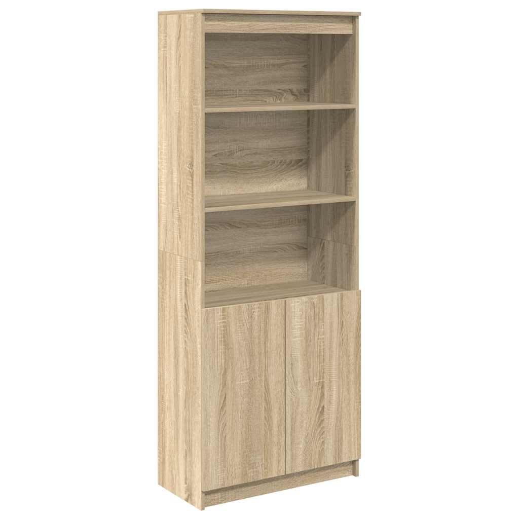 Dulap înalt, stejar sonoma, 70x35x180 cm, lemn prelucrat GartenMobel Dekor