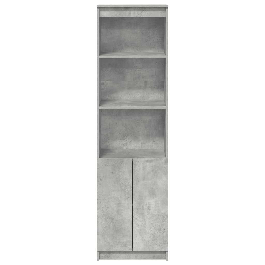 Dulapuri din beton gri 50x35x180 cm lemn prelucrat GartenMobel Dekor
