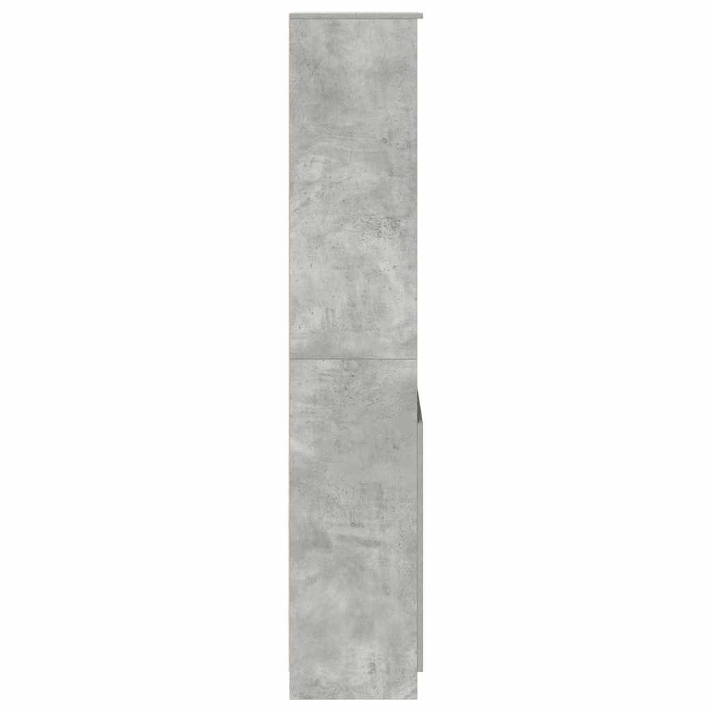 Dulapuri din beton gri 50x35x180 cm lemn prelucrat GartenMobel Dekor