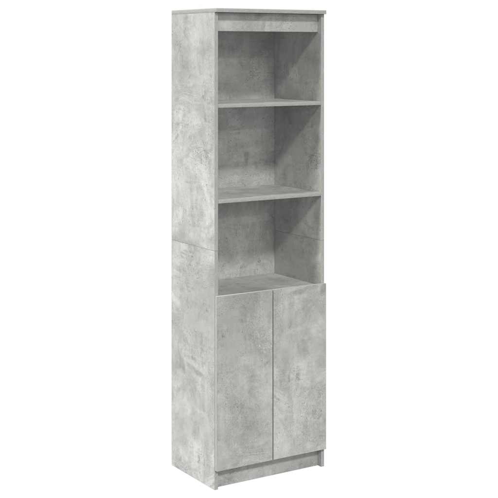 Dulapuri din beton gri 50x35x180 cm lemn prelucrat GartenMobel Dekor