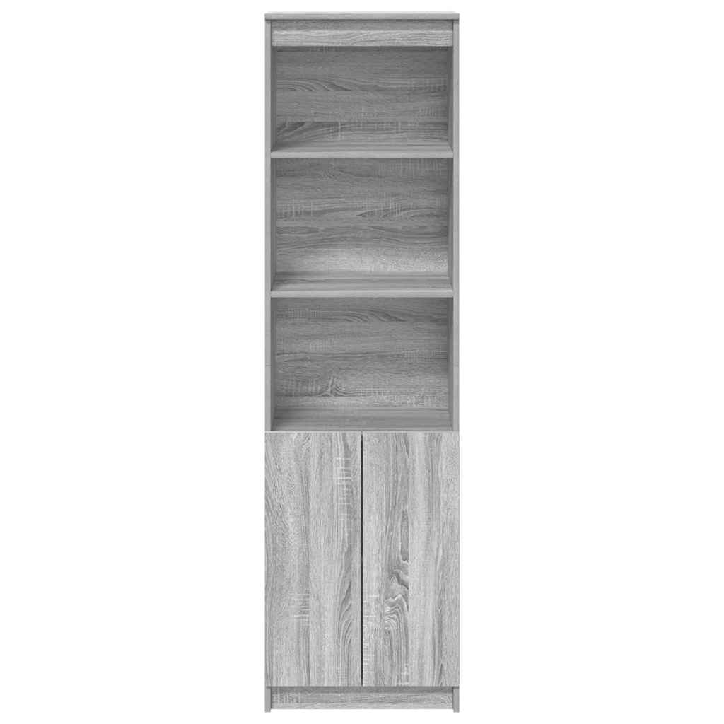 Dulapuri gri Sonoma 50x35x180 cm din lemn prelucrat GartenMobel Dekor