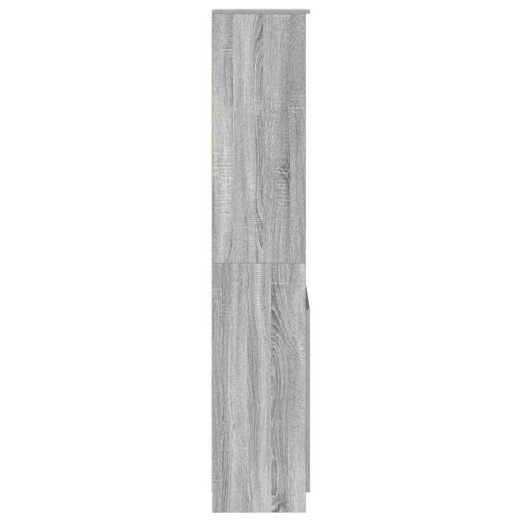 Dulapuri gri Sonoma 50x35x180 cm din lemn prelucrat GartenMobel Dekor