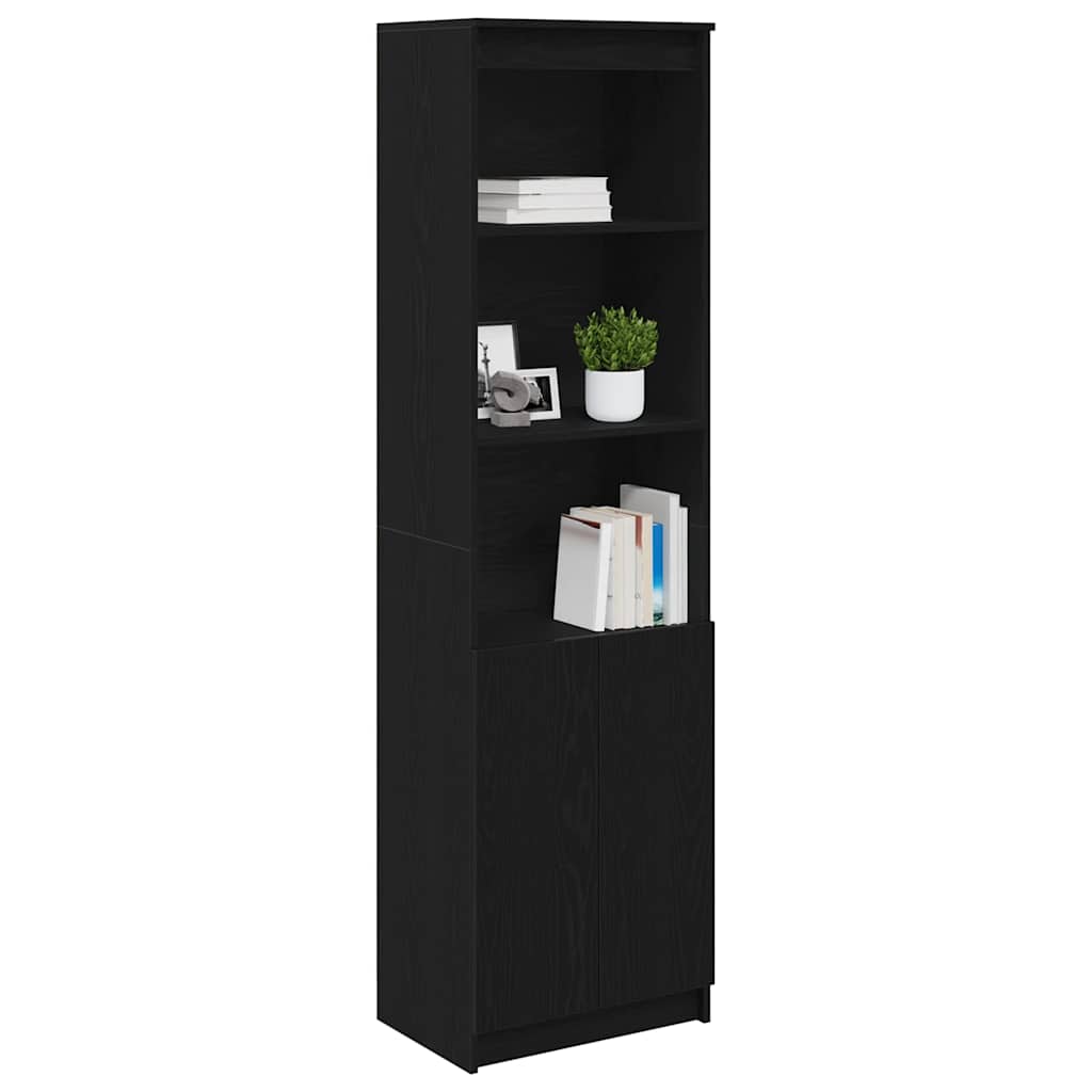 Tablou Stejar negru 50x35x180 cm Lemn prelucrat GartenMobel Dekor