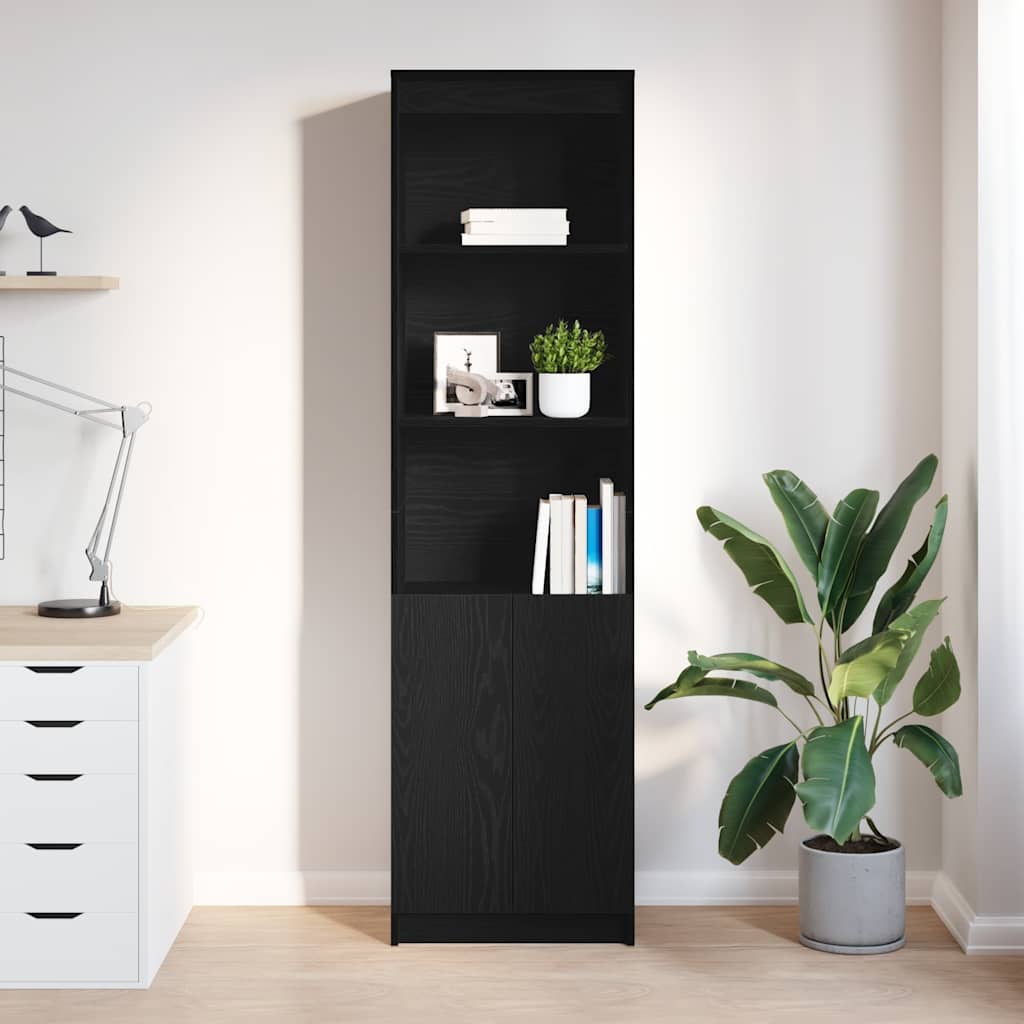 Tablou Stejar negru 50x35x180 cm Lemn prelucrat GartenMobel Dekor