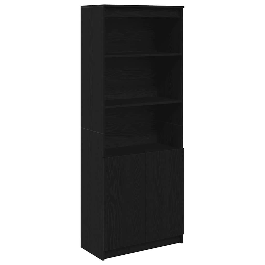 Tablou Stejar negru 70x35x180 cm Lemn prelucrat GartenMobel Dekor