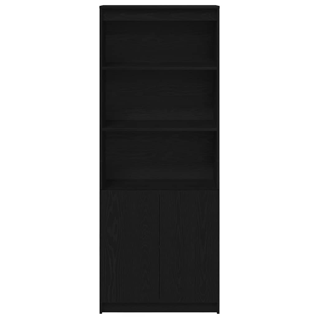 Tablou Stejar negru 70x35x180 cm Lemn prelucrat GartenMobel Dekor