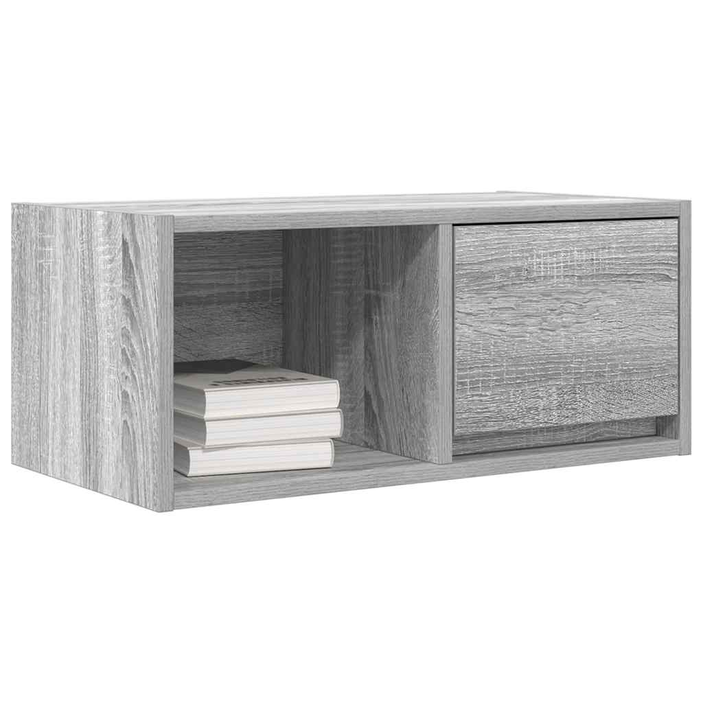 Dulapuri TV 2 buc Gri Sonoma 60x31x25,5 cm Lemn prelucrat GartenMobel Dekor