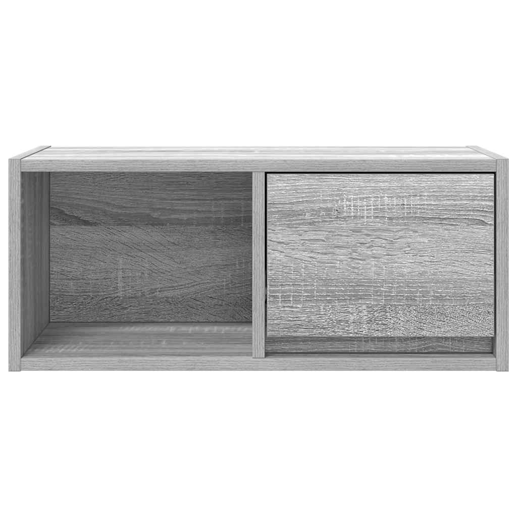 Dulapuri TV 2 buc Gri Sonoma 60x31x25,5 cm Lemn prelucrat GartenMobel Dekor