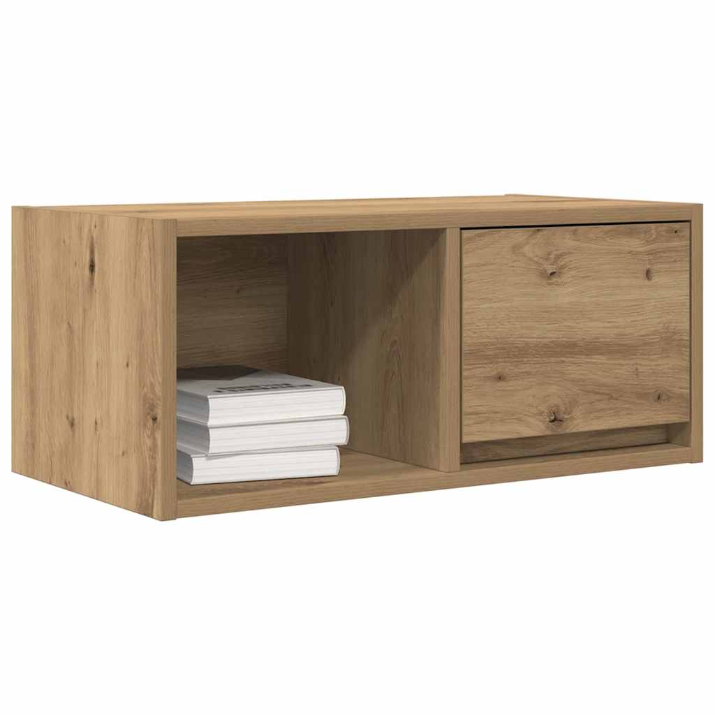 Dulapuri TV 2 buc Stejar Artisan 60x31x25,5 cm Lemn prelucrat GartenMobel Dekor
