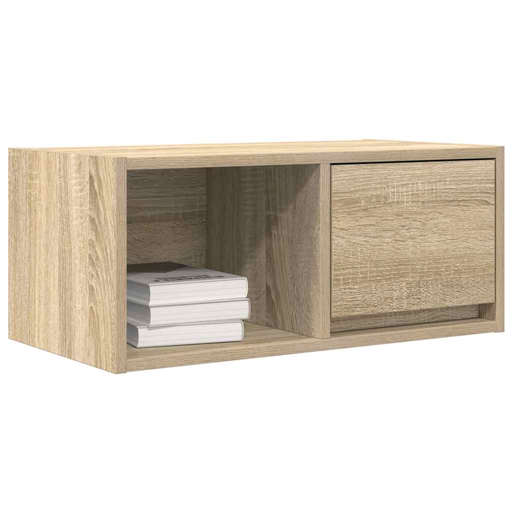 Dulapuri TV 2 buc Stejar Sonoma 60x31x25,5 cm Lemn prelucrat GartenMobel Dekor