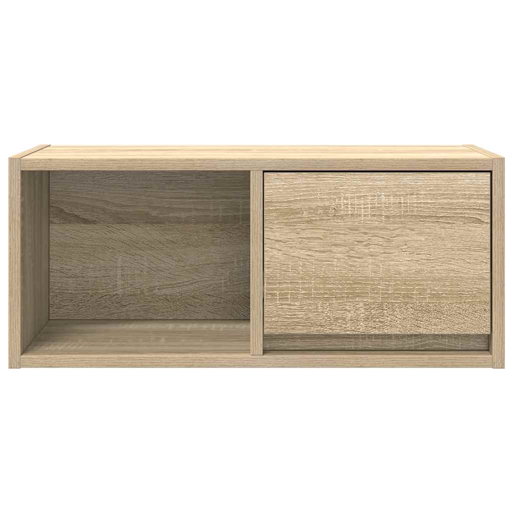 Dulapuri TV 2 buc Stejar Sonoma 60x31x25,5 cm Lemn prelucrat GartenMobel Dekor