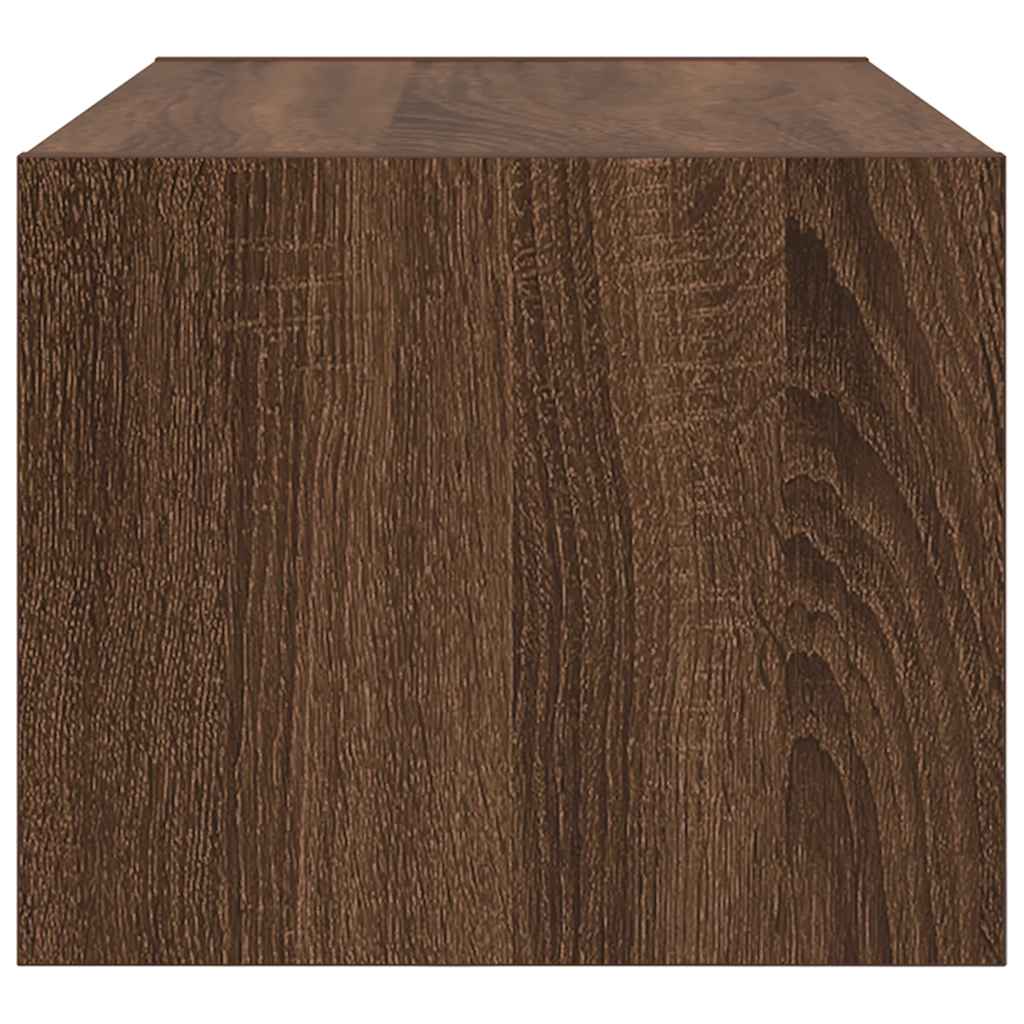 Dulapuri TV 2 buc Stejar maro 60x31x25,5 cm Lemn prelucrat GartenMobel Dekor