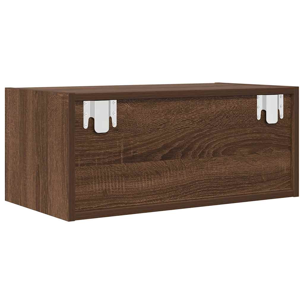 Dulapuri TV 2 buc Stejar maro 60x31x25,5 cm Lemn prelucrat GartenMobel Dekor