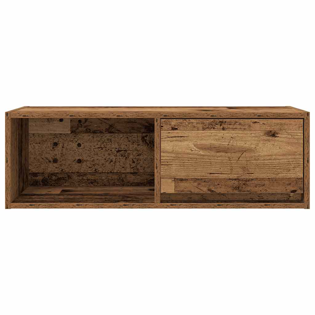 Dulap TV Lemn vechi 80x31x25,5 cm Lemn prelucrat GartenMobel Dekor