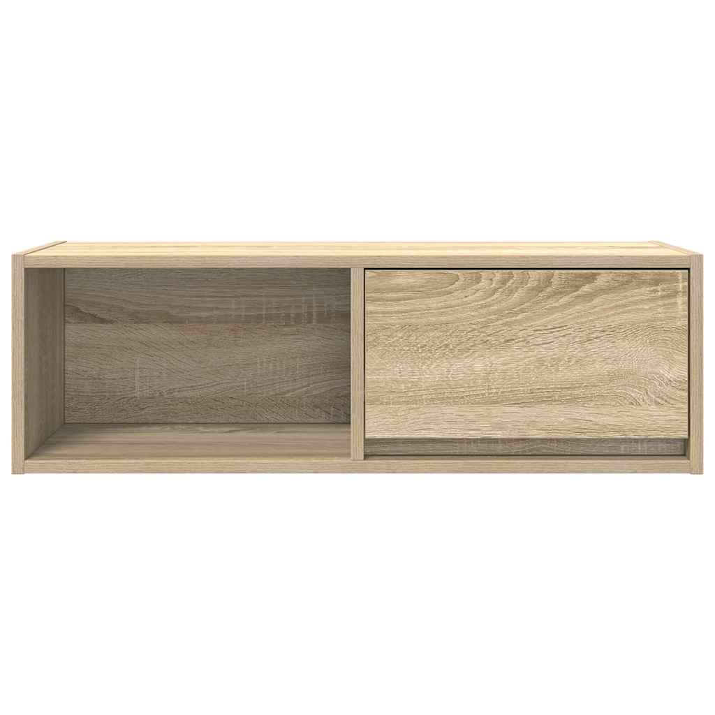 Dulap TV Stejar Sonoma 80x31x25,5 cm Lemn prelucrat GartenMobel Dekor