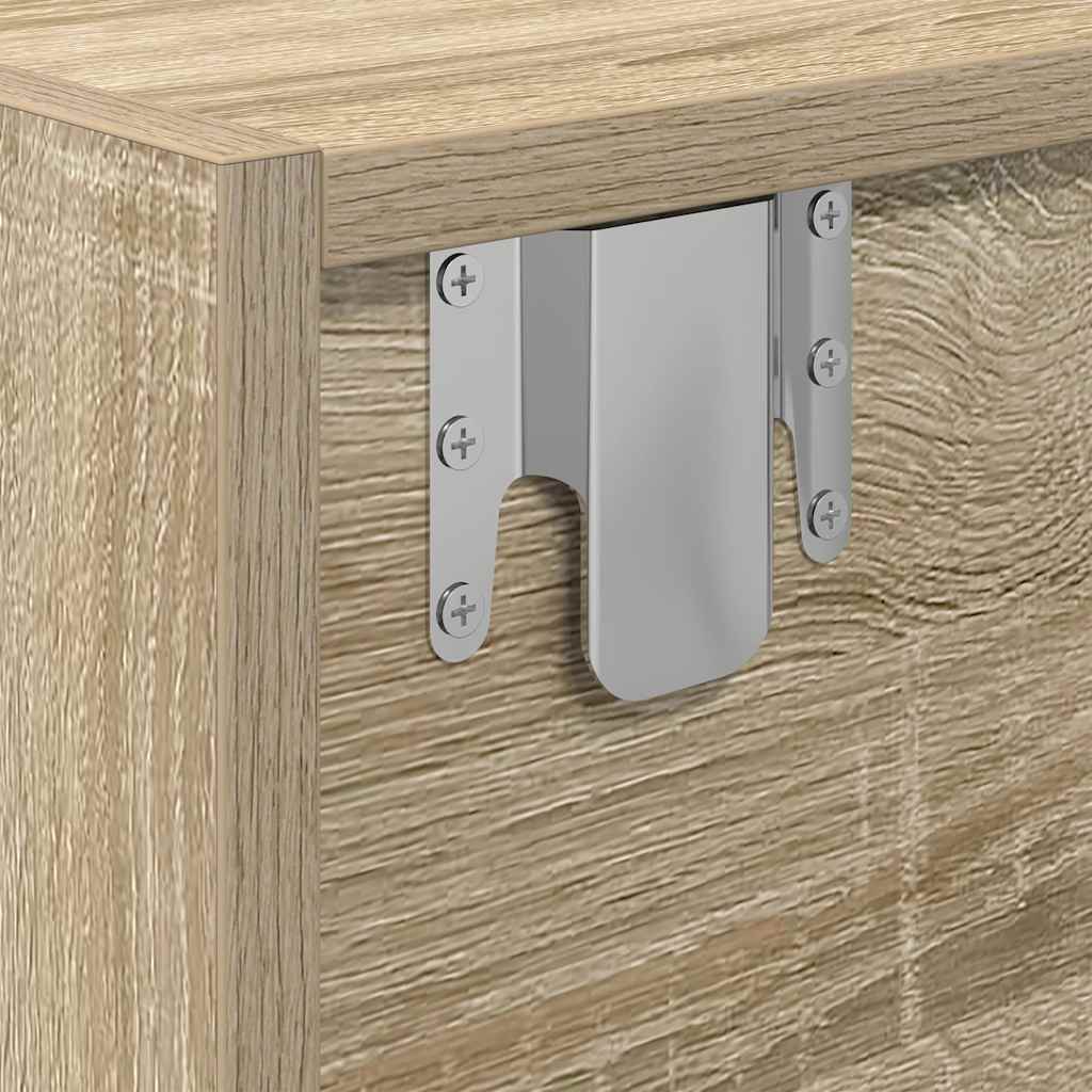 Dulap TV Stejar Sonoma 80x31x25,5 cm Lemn prelucrat GartenMobel Dekor