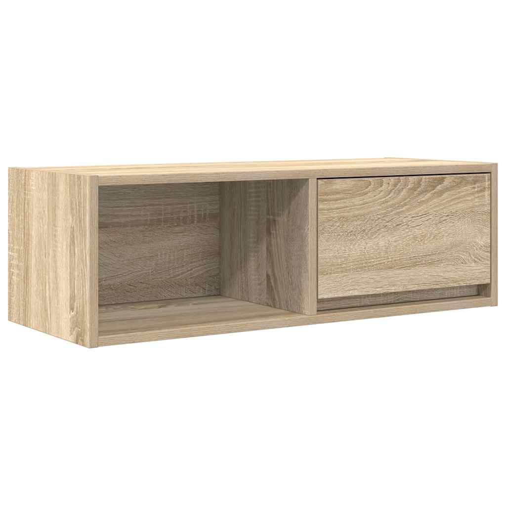 Dulap TV Stejar Sonoma 80x31x25,5 cm Lemn prelucrat GartenMobel Dekor