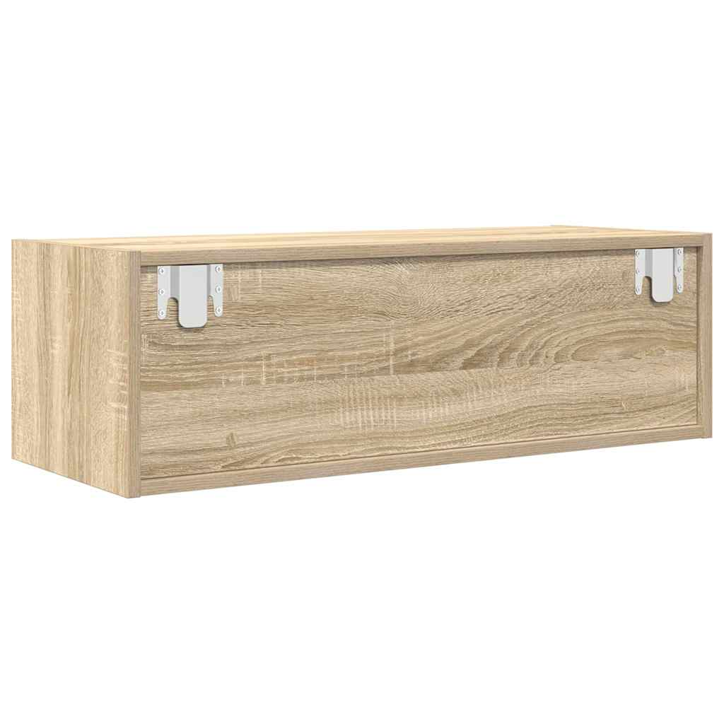 Dulap TV Stejar Sonoma 80x31x25,5 cm Lemn prelucrat GartenMobel Dekor