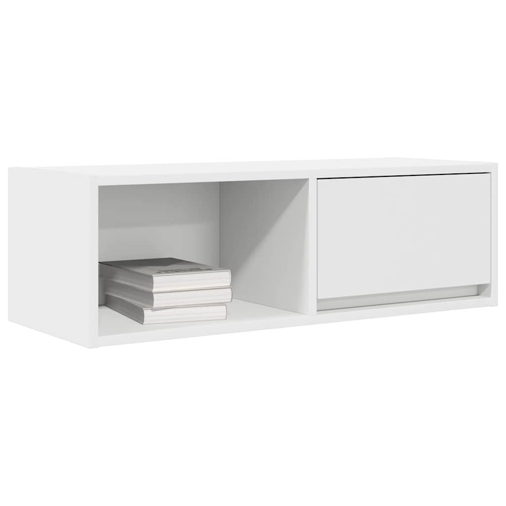 Dulapuri TV 2 buc Alb 80x31x25,5 cm Lemn prelucrat GartenMobel Dekor
