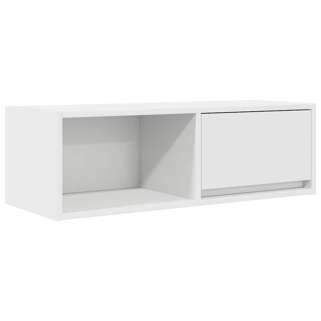 Dulapuri TV 2 buc Alb 80x31x25,5 cm Lemn prelucrat GartenMobel Dekor