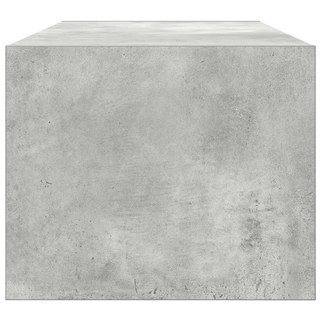 Dulapuri TV 2 buc Beton Gri 80x31x25,5 cm Lemn prelucrat GartenMobel Dekor