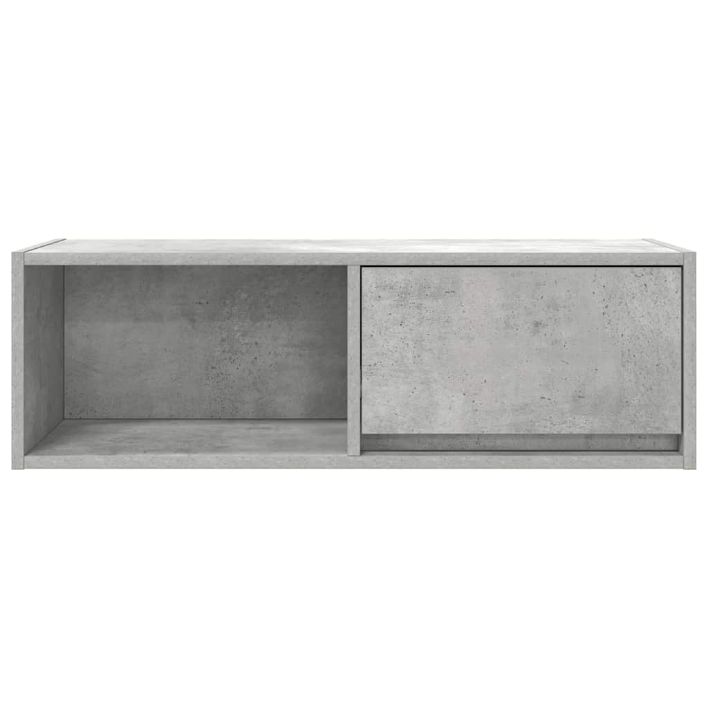 Dulapuri TV 2 buc Beton Gri 80x31x25,5 cm Lemn prelucrat GartenMobel Dekor