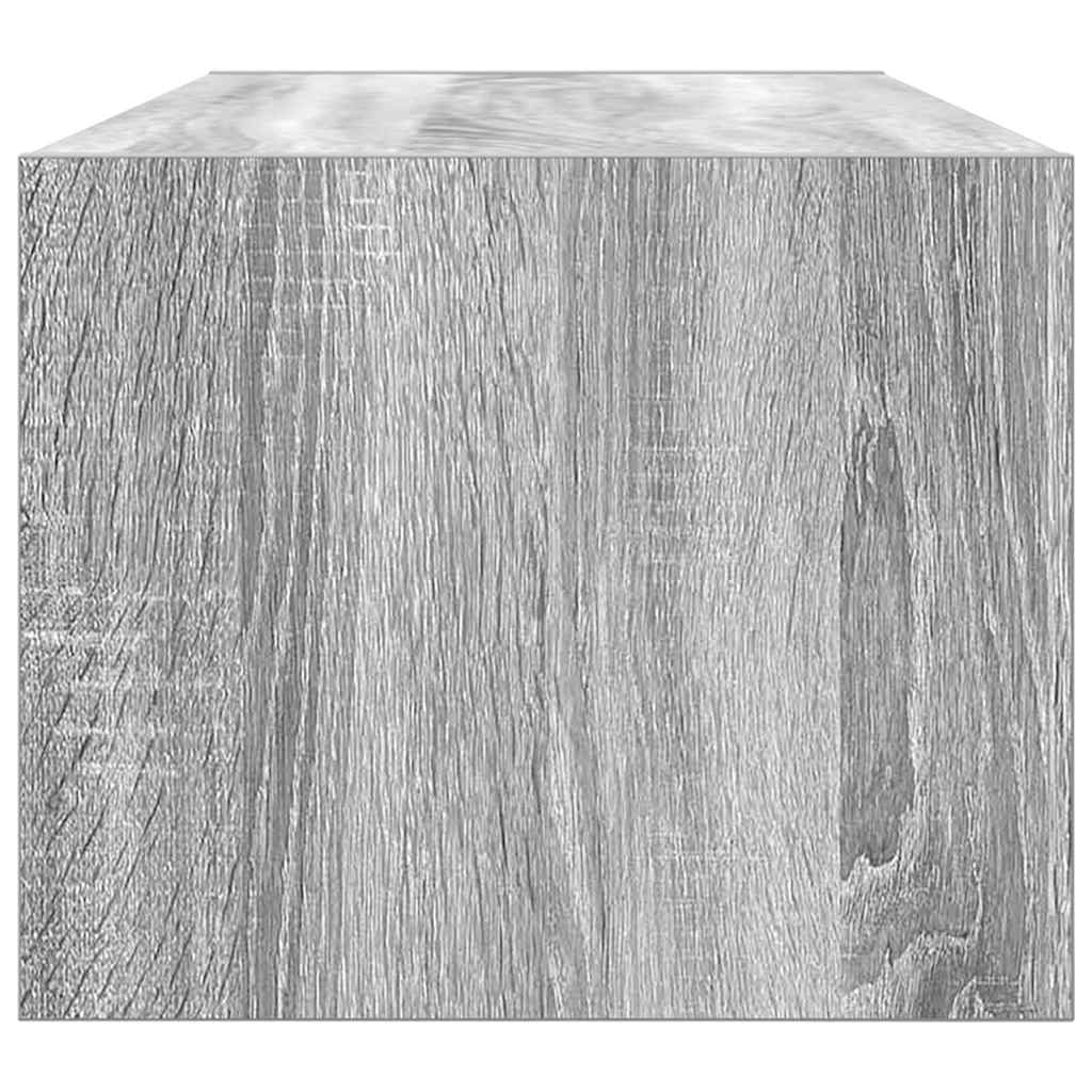 Dulapuri TV 2 buc Gri Sonoma 80x31x25,5 cm Lemn prelucrat GartenMobel Dekor