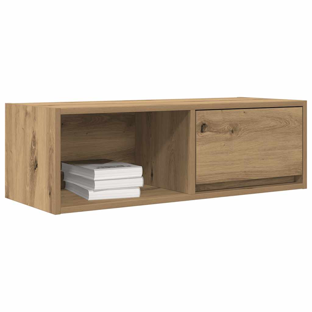 Dulapuri TV 2 buc Stejar Artisan 80x31x25,5 cm Lemn prelucrat GartenMobel Dekor