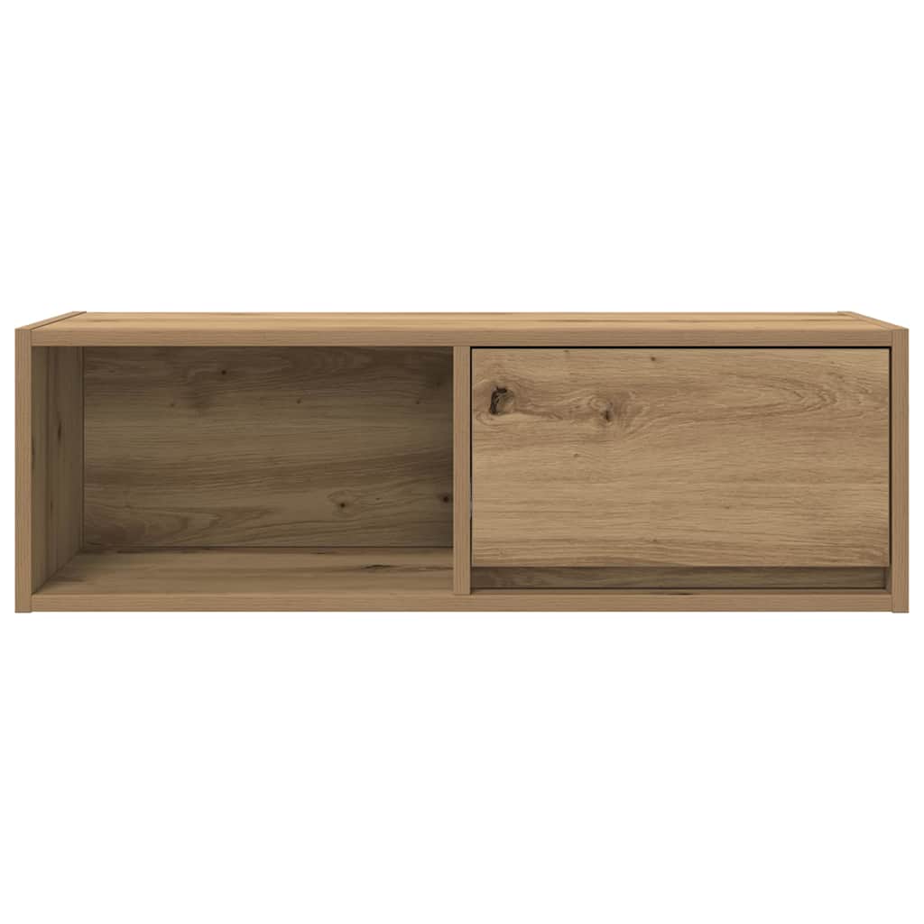 Dulapuri TV 2 buc Stejar Artisan 80x31x25,5 cm Lemn prelucrat GartenMobel Dekor
