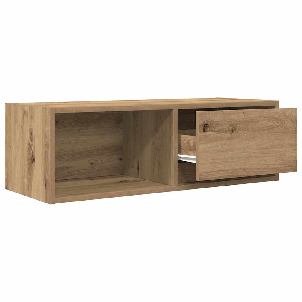 Dulapuri TV 2 buc Stejar Artisan 80x31x25,5 cm Lemn prelucrat GartenMobel Dekor