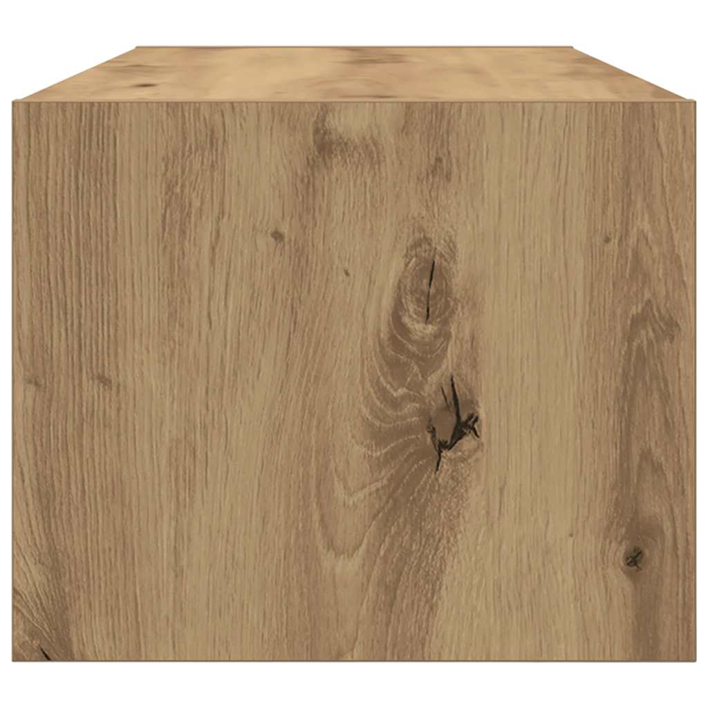 Dulapuri TV 2 buc Stejar Artisan 80x31x25,5 cm Lemn prelucrat GartenMobel Dekor