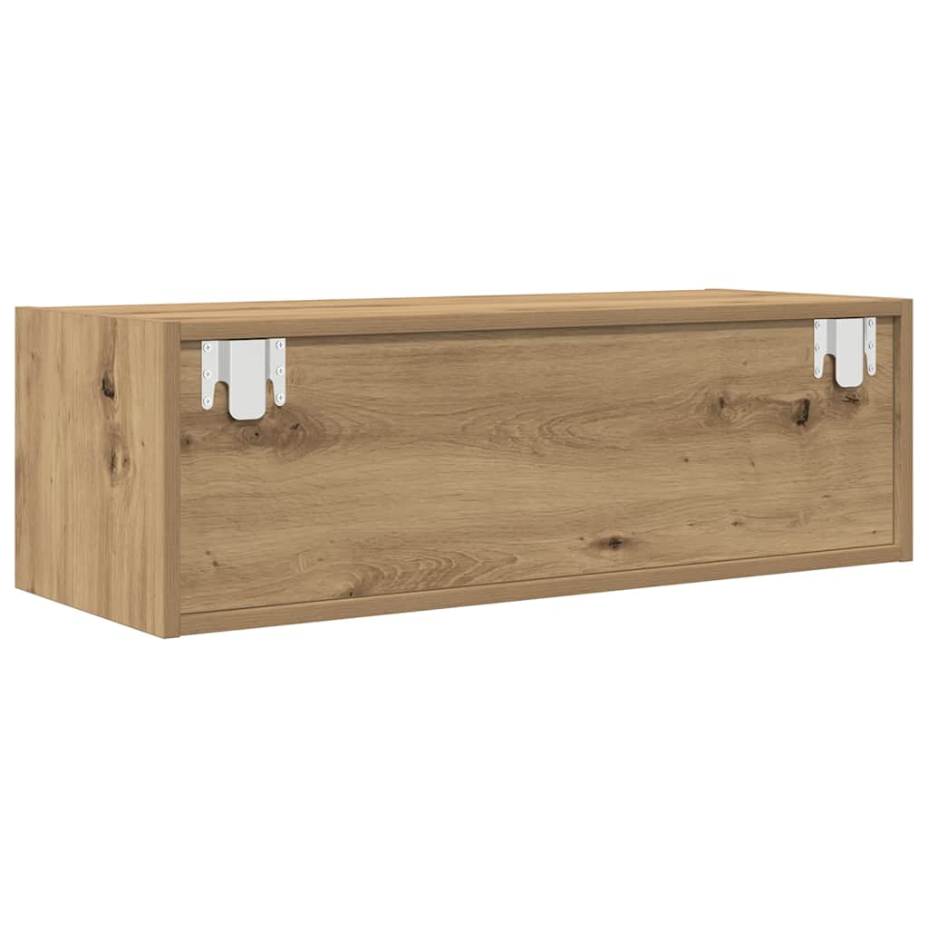 Dulapuri TV 2 buc Stejar Artisan 80x31x25,5 cm Lemn prelucrat GartenMobel Dekor
