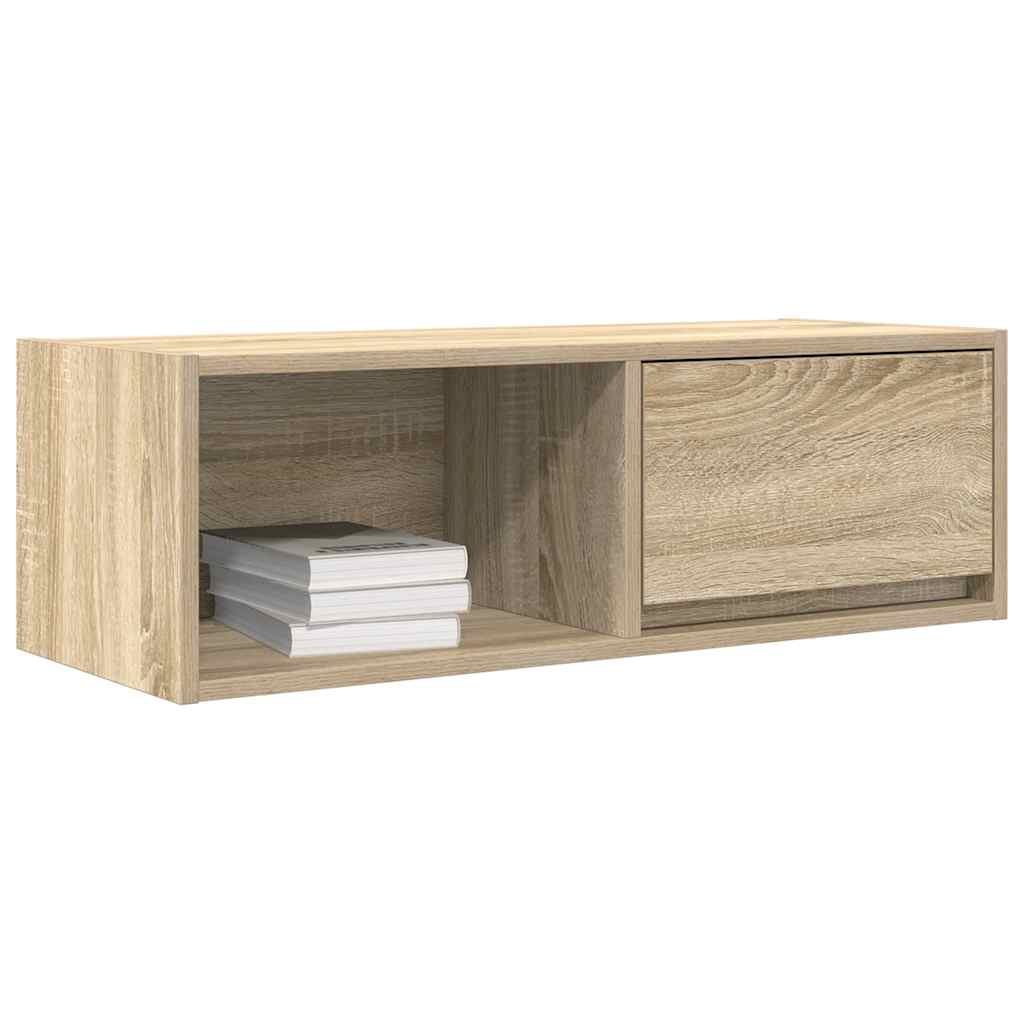 Dulapuri TV 2 buc Stejar Sonoma 80x31x25,5 cm Lemn prelucrat GartenMobel Dekor
