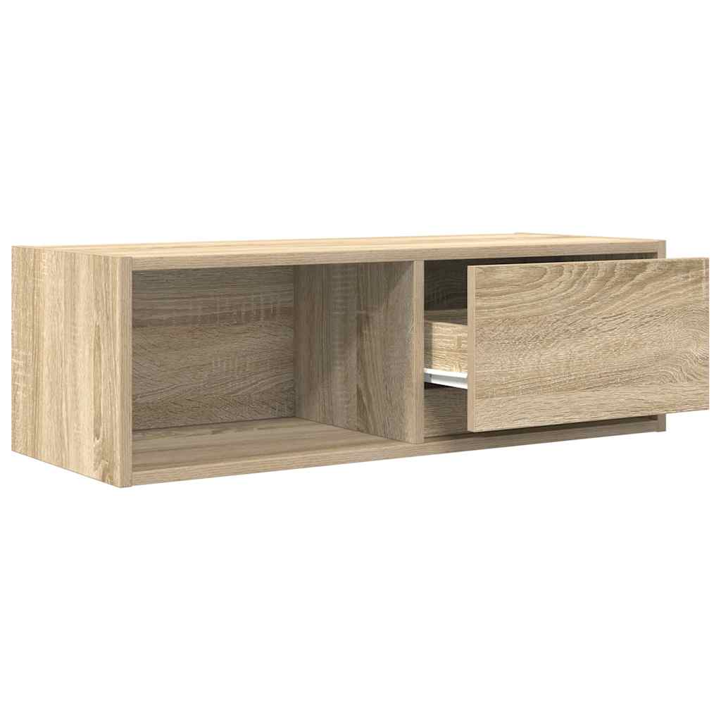 Dulapuri TV 2 buc Stejar Sonoma 80x31x25,5 cm Lemn prelucrat GartenMobel Dekor