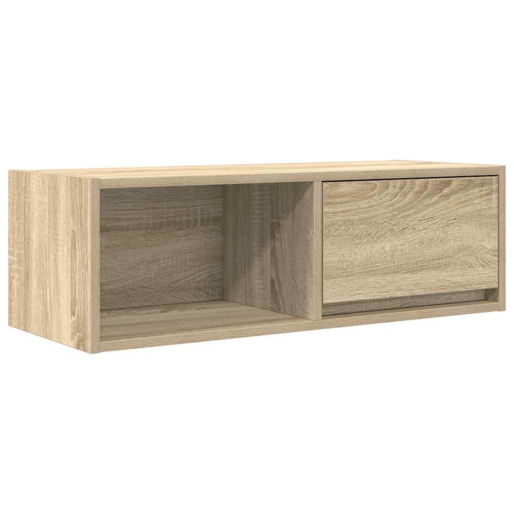 Dulapuri TV 2 buc Stejar Sonoma 80x31x25,5 cm Lemn prelucrat GartenMobel Dekor