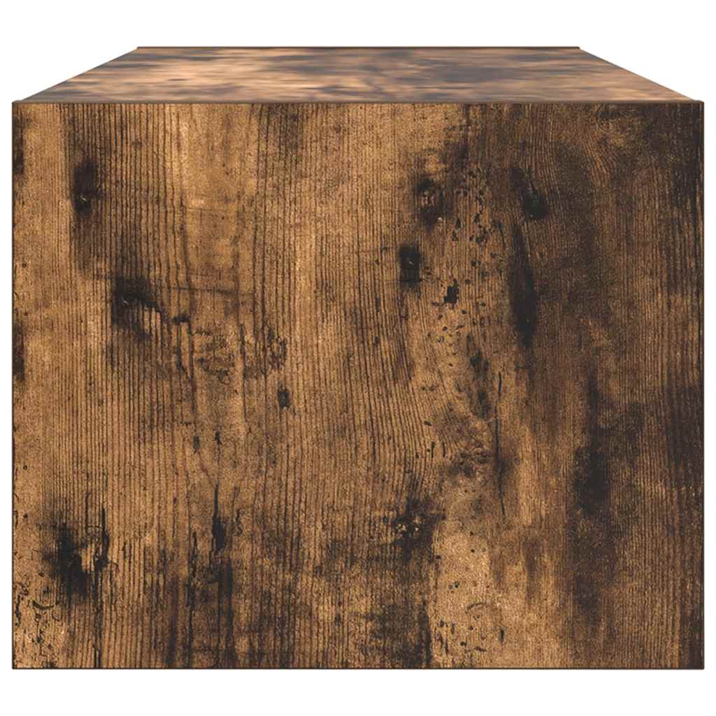 Dulapuri TV 2 buc Stejar afumat 80x31x25,5 cm Lemn prelucrat GartenMobel Dekor