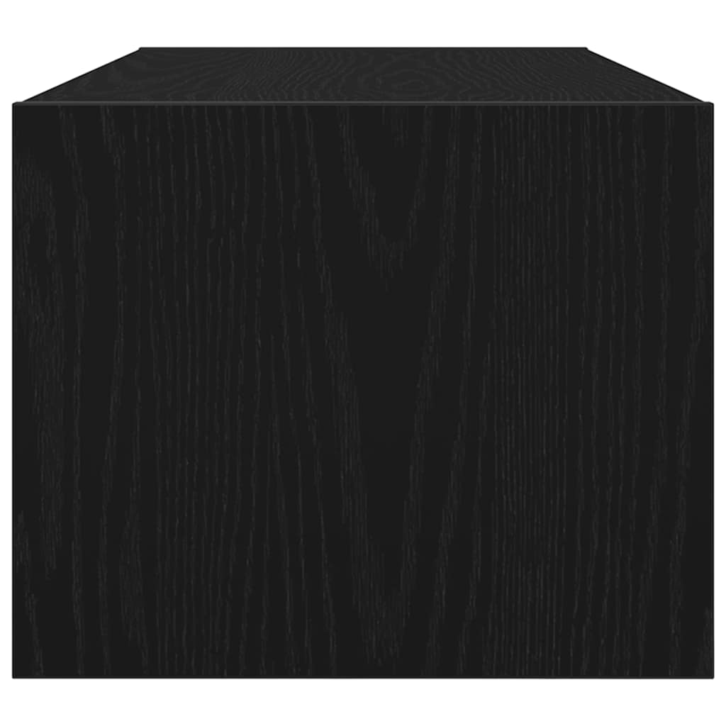 Dulapuri TV 2 buc Stejar negru 80x31x25,5 cm Lemn prelucrat GartenMobel Dekor